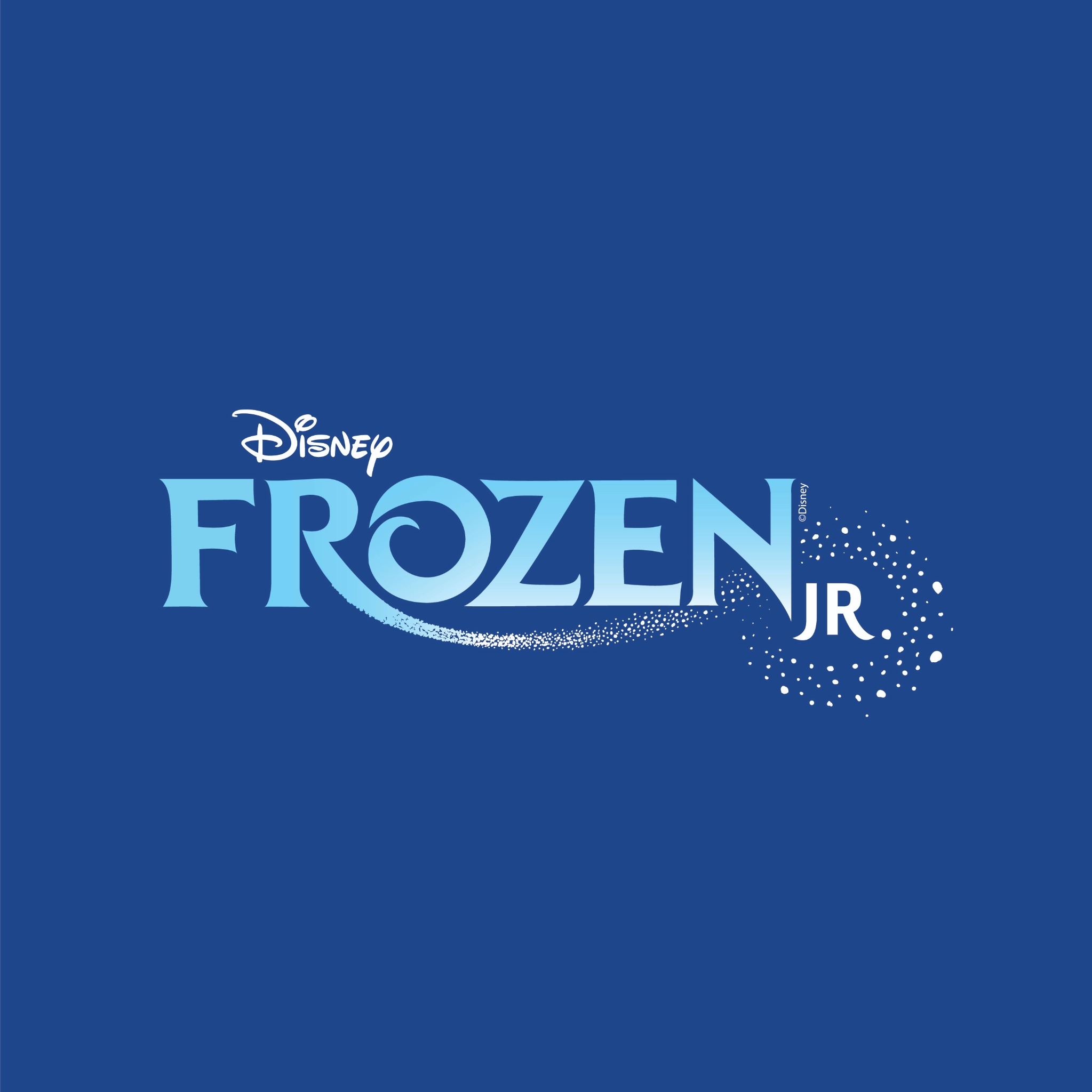 Disney Frozen JR. show graphic