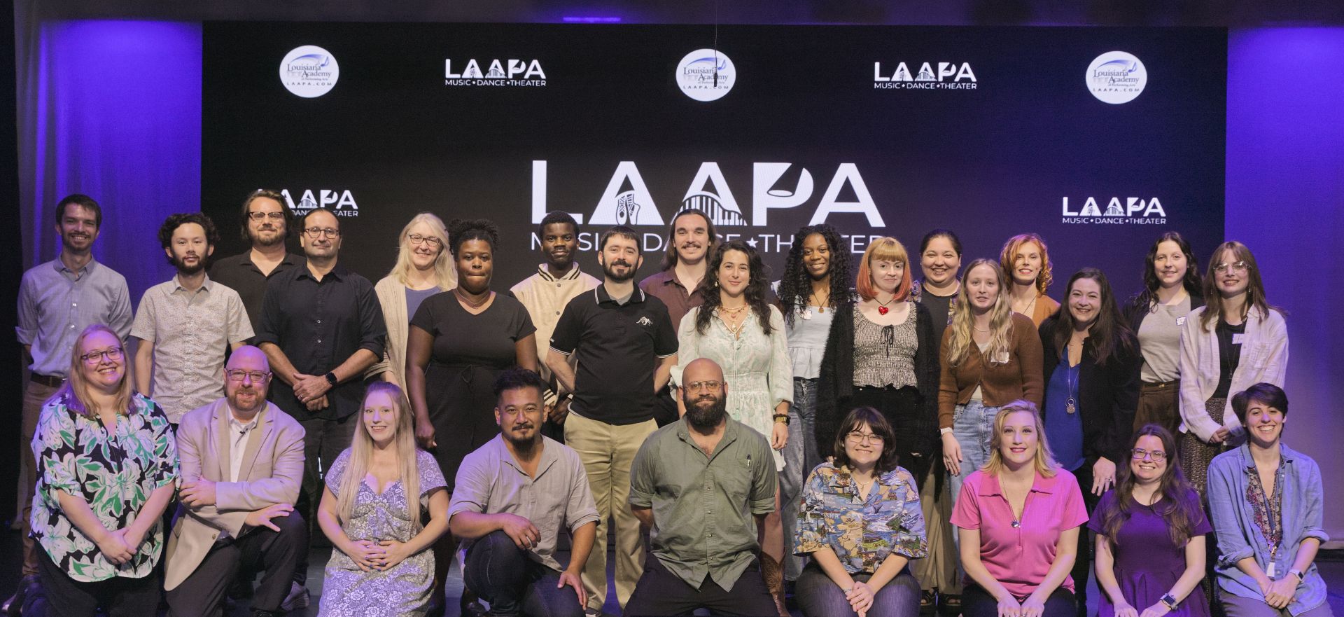 Music instructors and dance teachers at LAAPA Mandeville