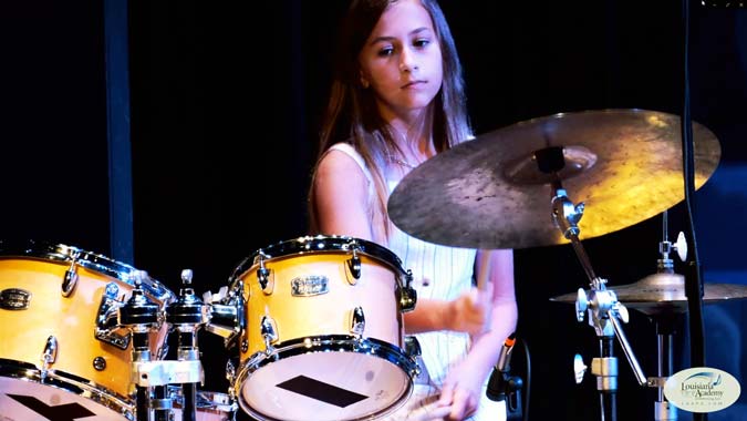 Drum Lessons Near Me at LAAPA in Mandeville, LA