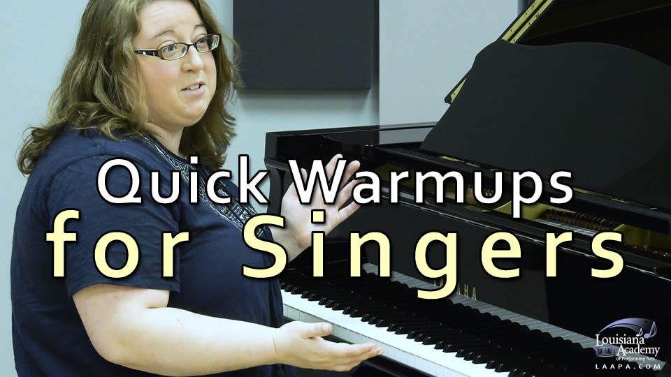 Learn how to warmup your voice!