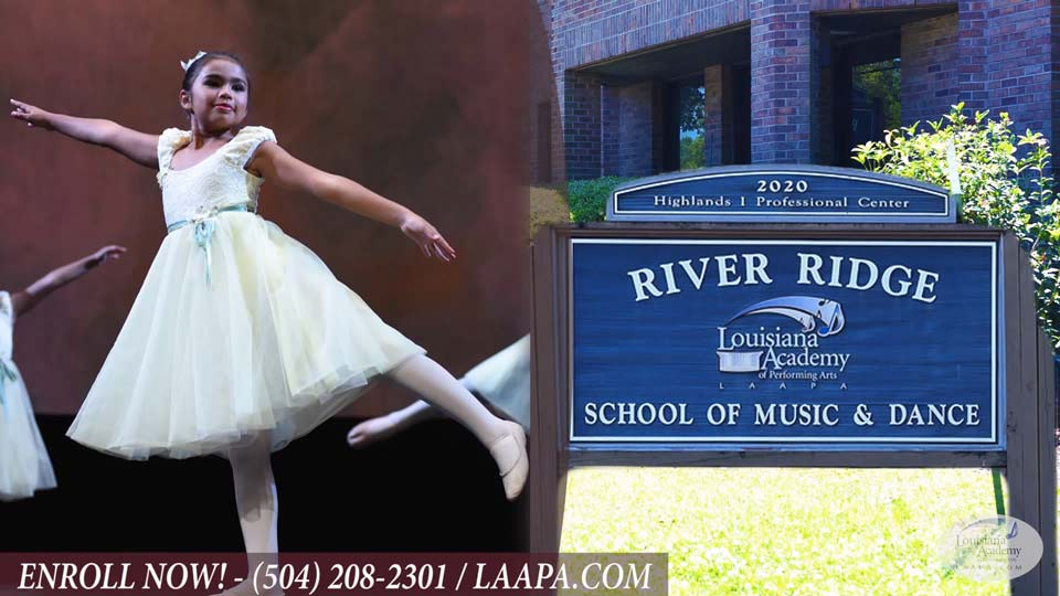 Open for Music Lessons and Dance Classes in Piano, Guitar, Singing, Violin, Ballet, Hip Hop and More in Harahan and River Ridge, LA