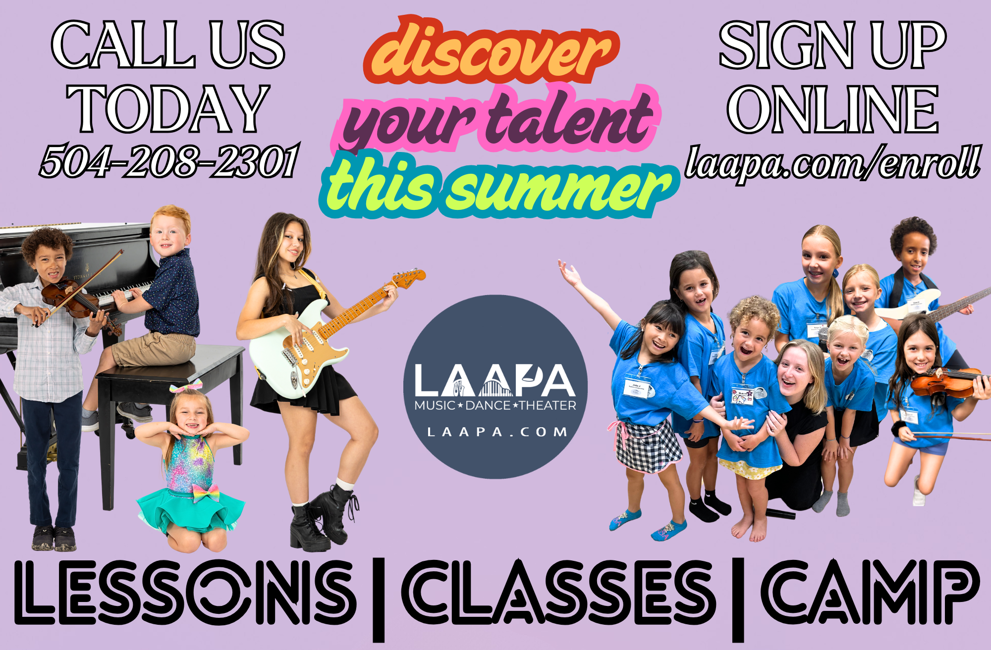 Private Music Lessons at LAAPA