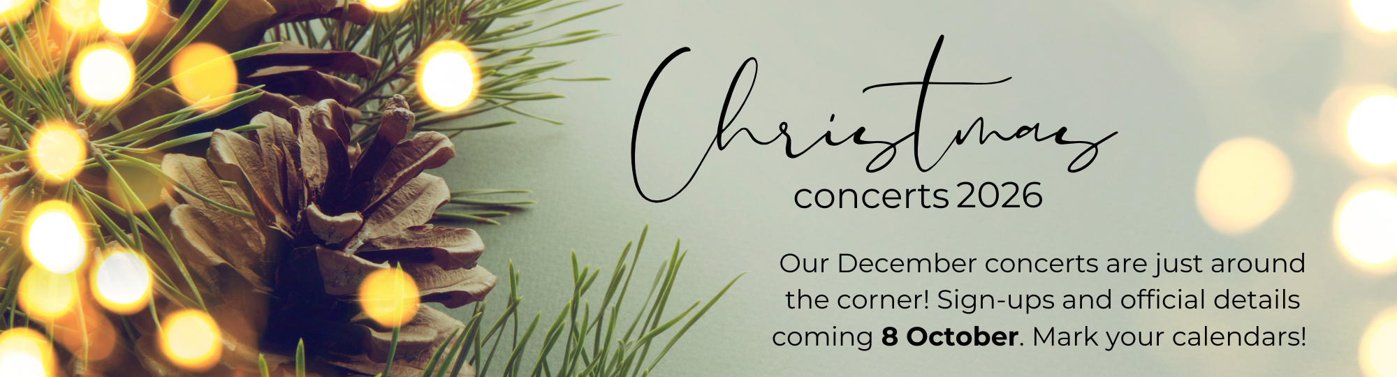 winter concerts