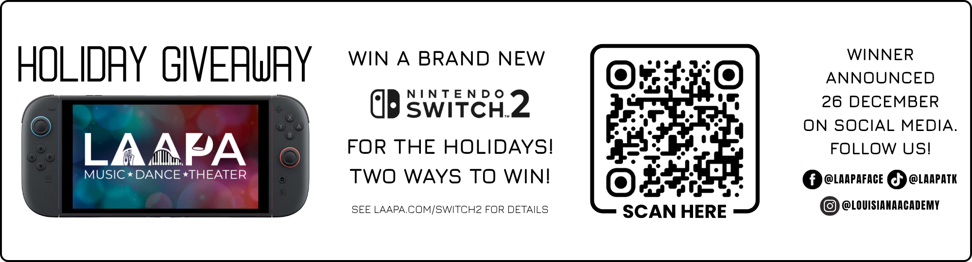holiday giveaway